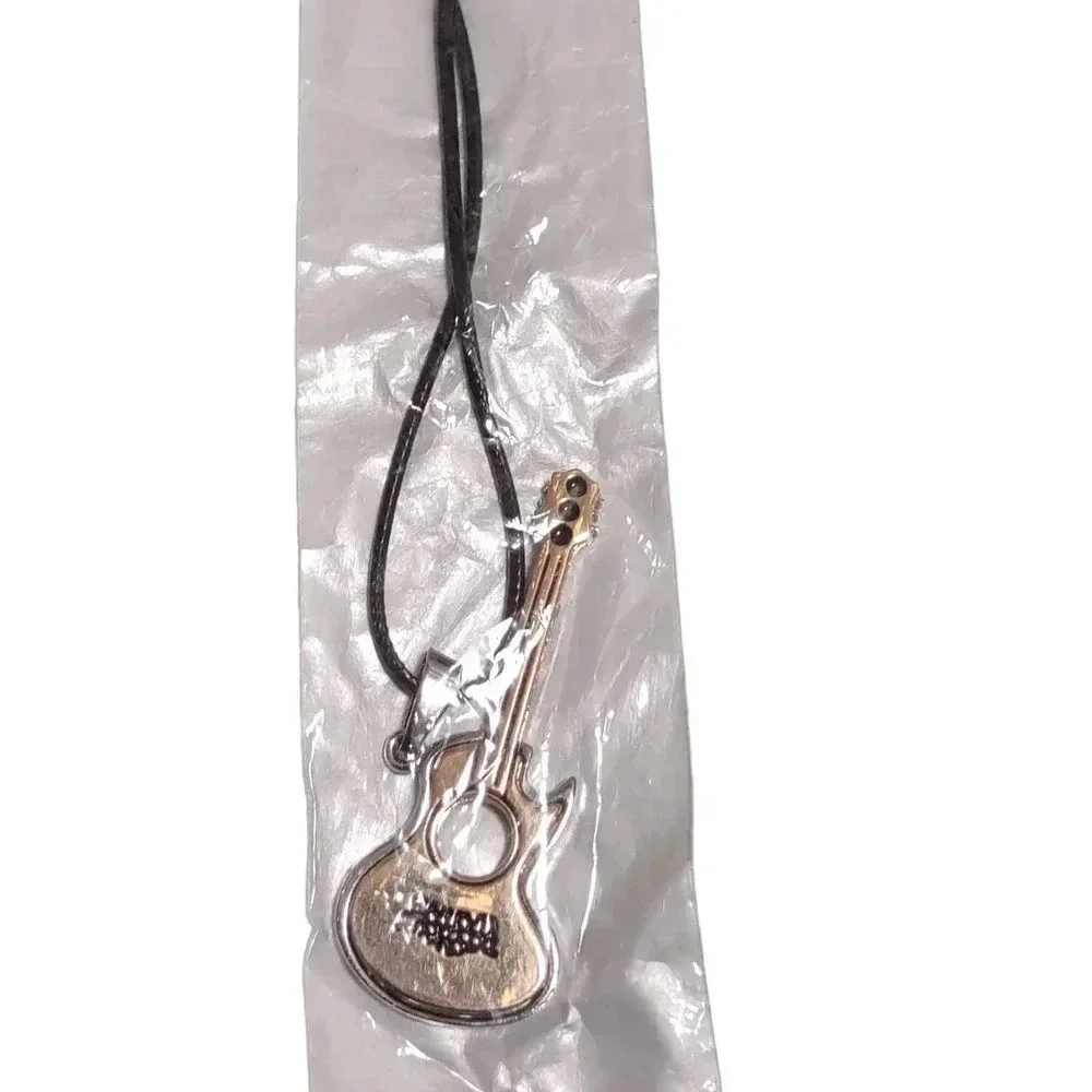 Fashion Jewelry Guitar Necklace